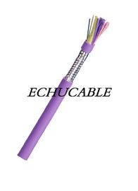 Good price ROHS PVC Electrical Shield Cáp đa dẫn UL2464 80 °C 300V với Chứng chỉ UL màu tím trực tuyến