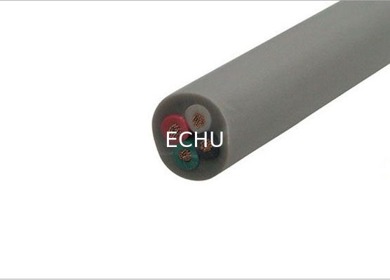 Good price Cáp điều khiển thang máy và thang cuốn tròn RVV 4x0.75 PVC cách nhiệt PVC vỏ Cáp màu xám trực tuyến