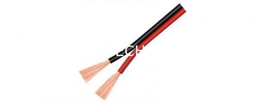 Good price ECHU VFF loại phẳng PVC cách nhiệt, PVC Jacket Cable, Cable phẳng song song RVB trực tuyến