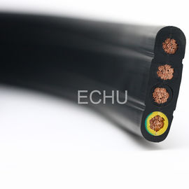 Good price Cáp di chuyển mềm phẳng cho cần cẩu hoặc máy vận chuyển trong áo khoác đen trực tuyến