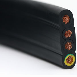 Good price Cáp di chuyển mềm phẳng cho cần cẩu hoặc máy vận chuyển trong áo khoác đen trực tuyến