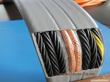 Good price Cáp di chuyển phẳng cho thang máy với chứng chỉ CE TVVB 18G0.75 với áo khoác PVC đặc biệt màu cam trực tuyến