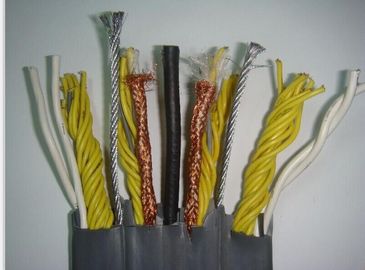 Good price Cáp di chuyển linh hoạt phẳng cho thang máy với chứng chỉ CE TVVBG với áo khoác PVC đặc biệt màu xám trực tuyến