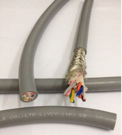 Good price CE certi Cáp dữ liệu PVC với dây đai đồng đóng hộp LiYY, LiYCY(TP màu Xám trực tuyến