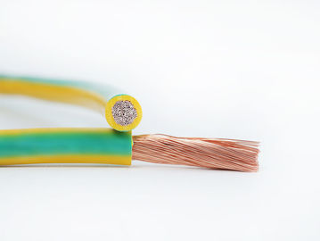 Good price 300V 105 °C dây UL UL1569 Cáp điện với giấy chứng nhận UL 12AWG với màu vàng / xanh lá cây trực tuyến